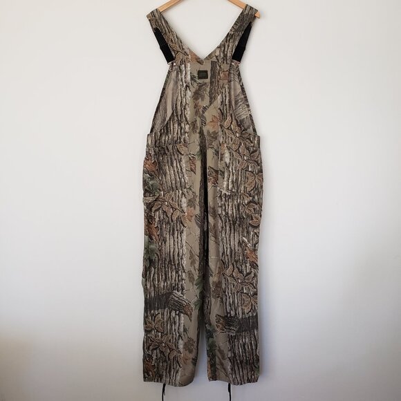 Vintage Liberty Realtree Camo Bib Overalls Size 44 Regular - Picture 7 of 15